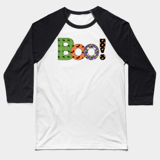 Boo! Halloween Baseball T-Shirt